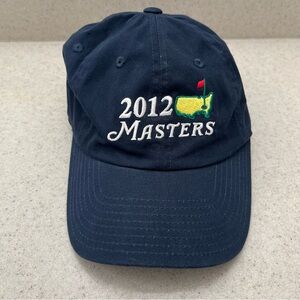 Masters Tournament Hat Cap 2012 American Needle Navy Blue Golf